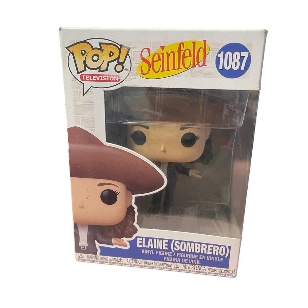 Funko Pop Seinfeld Elaine Sombrero 1087 Vinyl Figure Television Collectible